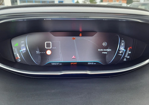 Peugeot 5008 cena 69900 przebieg: 184000, rok produkcji 2018 z Szczebrzeszyn małe 254